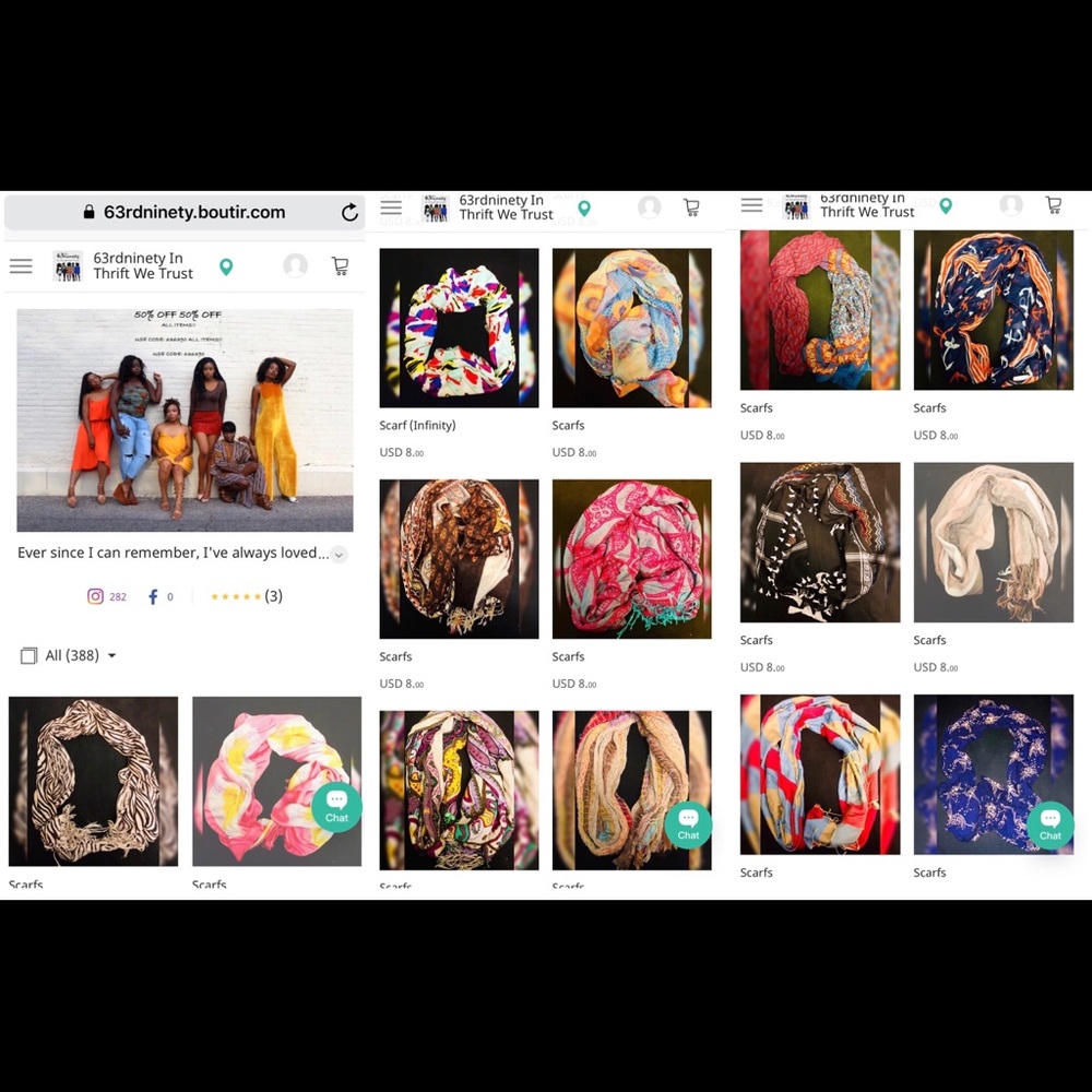 $8 Scarves